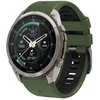 TECH-PROTECT ICONBAND PRO GARMIN FENIX 5 / 6 / 6 PRO / 7 / 8 / 8 PRO / E / 9 / 9 PRO (47 MM) Žalias/Juodas