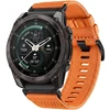 Tech-Protect Nylon Classic Strap for Garmin Fenix ​​5X / 5X Plus / 6X / 6X Pro / 7X / 8 / 8 Pro / 9 / 9 Pro (47 mm) - Oranžinis