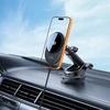 Tech-Protect V21 Magnetic MagSafe Dashboard & Vent automobilinis telefono laikiklis su belaidžiu įkrovimu 25W QI2.2 juodos spalvos