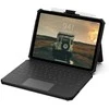 Urban Armor Gear 4kom.pl UAG USB-C Keyboard - obudowa ochronna su klaviatūra do iPad 10.9" 10 gen. / 11" (A16) su laikikliu do Apple Pieštukas (juodas/pilka)
