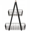 4Living Rack Grid 2 sluoksnių su bambuko rankena