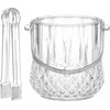 4Living Glass ledo kibiras su žnyplėmis, Ø 13,5 cm