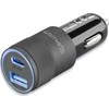 4Smarts Car Charger Rapid+ 27W su Quick Charge, pilkas / juodas