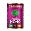 CHAMPER Gastro Monoprotein kalakutiena – drėgnas ėdalas šunims – 400g