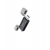 Devia atminties kortelių skaitytuvas 2in1 EL240 USB/USB-C 3.0 juodos spalvos
