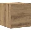 TV staliukas 5 dalių sieninis televizoriaus spintelės komplektas Artisan Oak