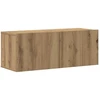 TV staliukas 5 dalių sieninis televizoriaus spintelės komplektas Artisan Oak