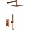 5139-501-34 / KFA / LOGON / Rinkinys NATRYSKOWY PODTYNKOWY Z BATERIĄ 3 FUNKCYJNĄ, PVD BRUSHED ROSE GOLD /