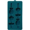 5five Simply Smart 55 FRUIT ledo kubelių padėklai, silikoniniai, 21 x 10,5 cm, 2 vnt., rožinė-jūros žalia