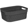 5five Simply Smart 55 Stačiakampė talpa RECTA, plastikinė, 5 l, pilka