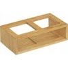 5five Simply Smart Bamboo Aliejaus ir acto buteliai su dozatoriumi + bambuko lentyna