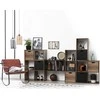 5five Simply Smart Vyno stovas INDUS, 6 buteliai, 31 x 31 cm