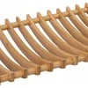 5five Simply Smart Pastatoma indų džiovykla, 2 lygiai, bambukinė, su stalo įrankių dėže, 53 x 24,7 x 33 cm