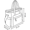 5five Simply Smart 5five Terminė pietų krepšys su kišenėmis, 12,5 l