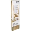 5five Simply Smart Bamboo Vonios lentyna su 3 lentynomis ir rankšluosčių kabykla, 153 cm, bambukas