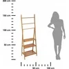 5five Simply Smart Bamboo Vonios lentyna su 3 lentynomis ir rankšluosčių kabykla, 153 cm, bambukas