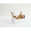 5five Simply Smart Bamboo Bambuko organizatorius kosmetikai, 5 skyreliai