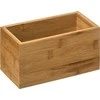 5five Simply Smart Bamboo Sandėliavimo tvarkyklė, laikymo skyrius, bambukas, 18 x 9 x 9,5 cm