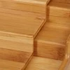 5five Simply Smart Bamboo Bambuko prieskonių organizatorius, 3 lygiai