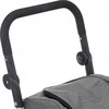 5five Simply Smart 5five pirkinių vežimėlis ant stabilių ratukų, pilkas, 46 l