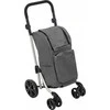 5five Simply Smart 5five pirkinių vežimėlis ant stabilių ratukų, pilkas, 46 l