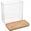 5five Simply Smart Bamboo ESKE birių produktų konteineris, išilginis su bambukiniu dangteliu, 3L