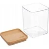 5five Simply Smart Bamboo ESKE birių produktų talpa, bambukinis dangtelis, 1L