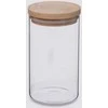 5five Simply Smart Bamboo Birių maisto produktų talpa su bambukiniu dangteliu, sandari, 1 l