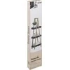 5five Simply Smart Bamboo Vonios lentyna 3 lygių bambukinė, vonios kabykla, juoda spalva