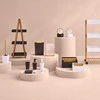 5five Simply Smart Bamboo Vonios lentyna 3 lygių bambukinė, vonios kabykla, juoda spalva