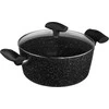5five Simply Smart Aliuminio puodas su marmurine danga Ø 24 cm + dangtelis