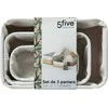 Five_S_Smart Krepšeliai 5FIVE 174509A, 3 vnt.