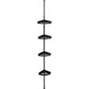 5five Simply Smart Teleskopinė dušo lentyna, 4 krepšeliai, 20,5 x 20,5 x 240 cm