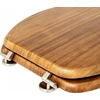 5five Simply Smart ACACIA medinė tualeto sėdynė, 46,5 x 37,3 x 6,4 cm
