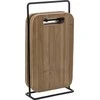 5five Simply Smart Lentelės pjaustymo 4 vnt 14x22 cm bambukinės su stovu 151417 5five