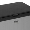 5five Simply Smart Steel ECO bio šiukšliadėžė su nerūdijančio plieno korpusu, 5 l