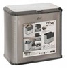 5five Simply Smart Steel ECO bio šiukšliadėžė su nerūdijančio plieno korpusu, 5 l
