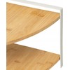 5five Simply Smart ORDERA kampinė lentyna virtuvės stalviršiui, 29,7 x 29,7 x 20,5 cm