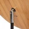 5five Simply Smart Bamboo LED kosmetinis veidrodis, apvalus, bambukinis