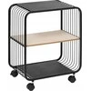 5five Simply Smart Mobili lentyna NOIR, 2 lygių, metalinė, 43,3 x 28 x 53 cm