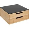 5five Simply Smart Bamboo Juoda bambuko kavos kapsulės talpykla