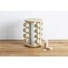 5five Simply Smart Bamboo Besisukanti prieskonių lentynėlė SENSIA 13 stiklainių su bambukiniais dangteliais