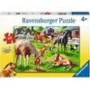 Ravensburger Dėlionė 60 vnt. - Laimingi arkliai