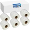 G&G 6x G&G Etiketten 54mm x 101mm sw Komp. m. Dymo S0722430/ 99014