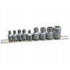 Geko 9el.kpl.nasadek torx E5-16,1/4&3/8''GEKO (50)