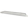 Alantec Patch panel 0.5U 19" 24x slot keystone Sidabrinė (PK045)