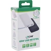 AAD Productions InLine USB kelioninis maitinimo adapteris-įkroviklis – dvigubas USB-C – PD PPS – 65W – plokščias – juodas
