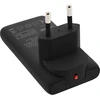 AAD Productions InLine USB kelioninis maitinimo adapteris-įkroviklis – dvigubas USB-C – PD PPS – 65W – plokščias – juodas