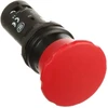 ABB Avarinio stabdymo mygtukas, grybo formos, 1NO+1NC – 1NO – 1NC, 300V, raudonas CPM3-10R-11 1SFA619126R1071