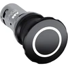 ABB Avarinio stabdymo mygtukas, grybo formos, 40 mm, 1Z+1R - 1Z - 1R, 24 ... 300 V, juodas, CE4P-10B-11, 1SFA619551R1076